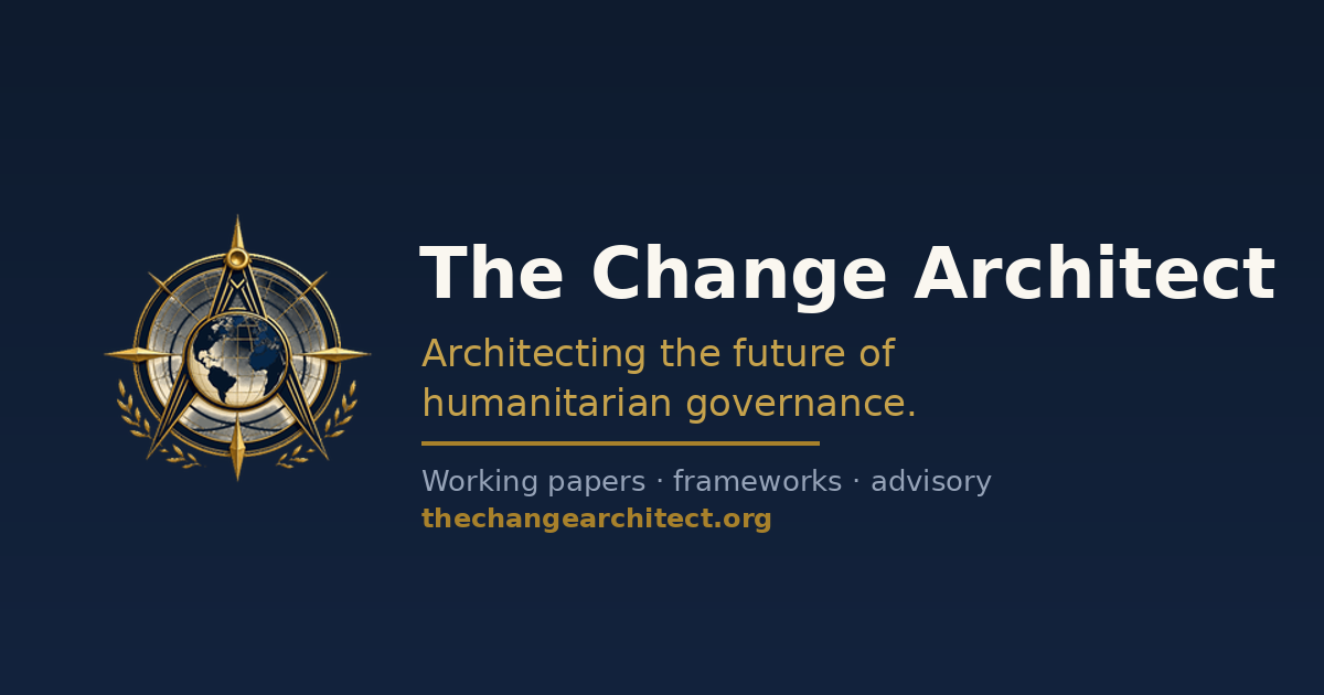 The Change Architect field note